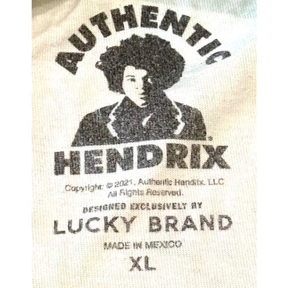 JIMI HENDRIX Mens Tee - Size‎ XL - Picture 2 of 2